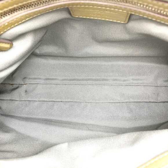 CHRISTIAN DIOR Cream Leather Shoulder Bag - Picture 7 of 12